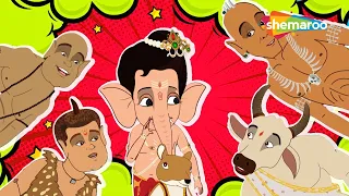 बाल गणेश दुखी क्यों है? बाल गणेश के दोस्त क्यों खुश है?|Bal Ganesh And Super Hero- 48 @kidsbhakti2