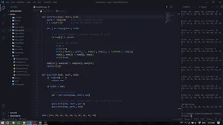 Quicksort Algorithm and Python Implementation