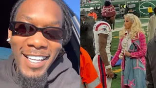 offset responds to cardi b u0026 stefon diggs breakup after bringing other bm to super bowl