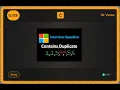 DSA Verse Ep 9 Contains Duplicate - LeetCode Q 217 Easy Solution Explained