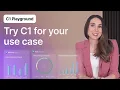 How to test C1 for your use case Thesys Playground