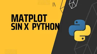 Plotting sin x with Matplot in Python