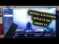 How To Install Activate Sign In Apple TV App On Smart TV