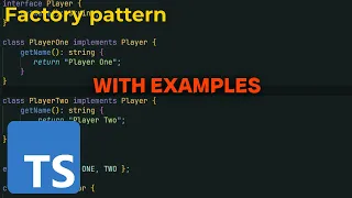 Factory Pattern in Typescript Implementation Examples and more