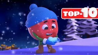 🍅 Pomidor Do’ppi | TOP-10 | Bolalar uchun multfilm | Yozning eng yaxshilari