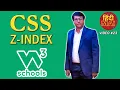 23 CSS Z-Index W3Schools com CSS Tutorials in Hindi Programming with Rakesh