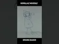 GORILLAZ NOODLE DANCE fan animation