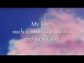 Lyrics: "Once Upon a Dream" (French Version, English Translation) from Disney's Sleeping Beauty