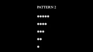 Inverted Right Triangle Star Pattern in Java Beginner Program
