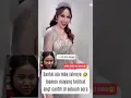 Lagu MOMEN MAYANG DODIT BEGITU CANTIK PAKAI GAUN PENGANTIN #beritaartis #mayang #hiburan #cantik