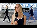 I walked 30 000 steps a day for 30 Days what happened