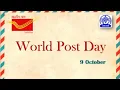 Download Lagu 10 Lines on World Post Day / 9 October/Yavika maan
