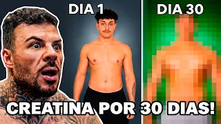 30 Dias Tomando WHEY e CREATINA