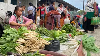 bought organic vegetables from market markets of arunachal pradesh wild vegetables
