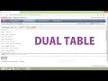 Oracle Tutorial - DUAL Table