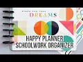 NEW 2022 Happy Planner Schoolwork Organizer Review Back to School Release Parents Memory Keeper