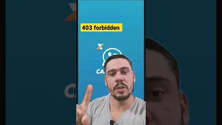 erro 403 forbidden no app caixa tem #android #caixatem #dicas