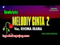 Download Lagu KARAOKE NADA PRIA || MELODI CINTA 2 || RHOMA IRAMA @Jonsmusic