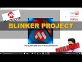 BLINKING LED USING MPLAB AND PROTEUS 8 PRO