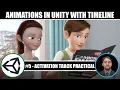 Animations and cutscenes in unity using timeline Using Activation Track