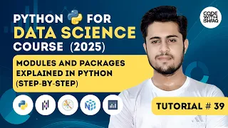 Python Modules and Packages import built in and custom modules Data Science Tutorial 39