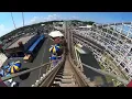 Swamp Fox Family Kingdom Amusement Park Front Row On-Ride POV Myrtle Beach SC