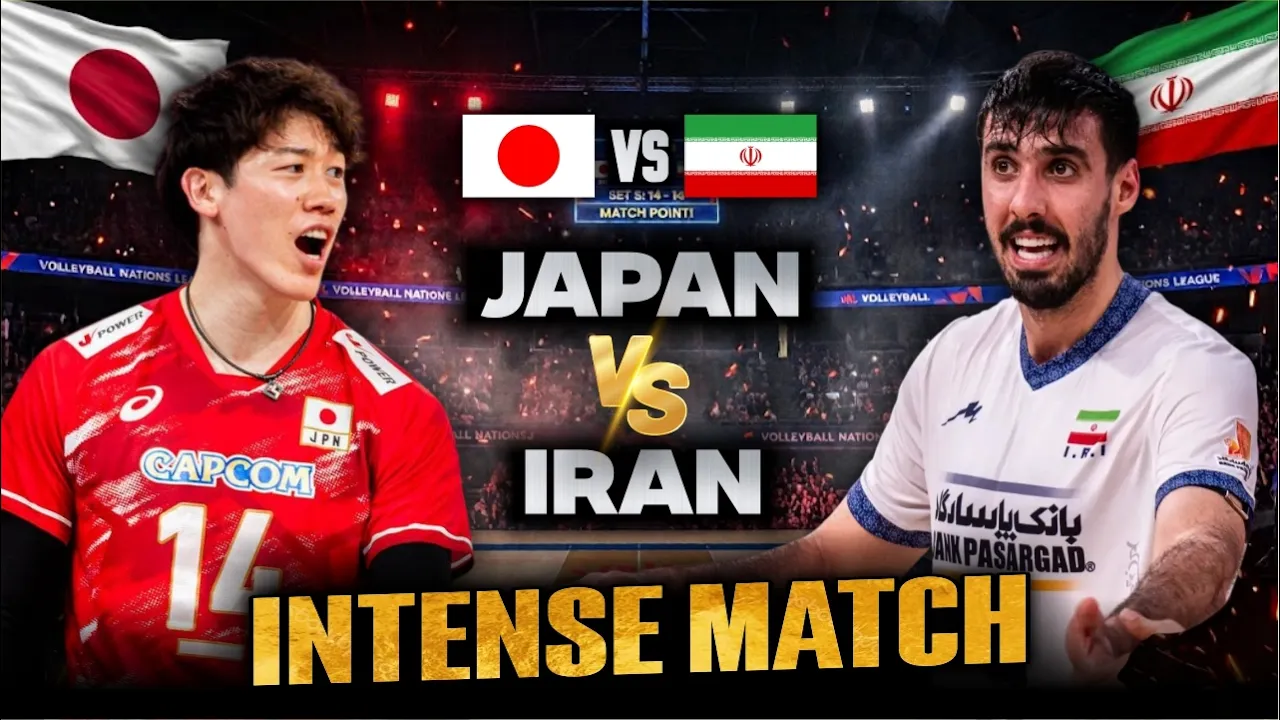 Japan vs Iran | Epic Volleyball Battle Highlights | Craziest Volleyball Rivalry