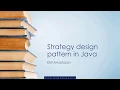 Strategy Design Pattern in Java in 15 minutes 1080p