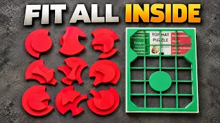 9 Weirdly Shaped Pieces. One Frame. Can They All Fit?