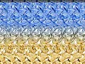 GO FOR THE WIN - animated 3D stereogram with a moving hidden picture
