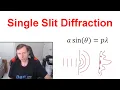 How to Solve Single Slit Diffraction Problems in Physics