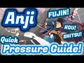 How to use Anji s Pressure Tools A Quick Guide Guilty Gear Strive Anji Gameplay Breakdown Mixup
