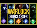 Every Warlock Subclass in Destiny 2 EXPLAINED Season of the Wish
