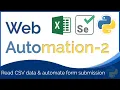 Submit a Form With Data using Python Web Automation Part 2