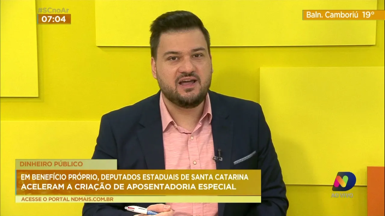 Em benefício próprio, deputados estaduais de SC aceleram a criação de aposentadoria especial