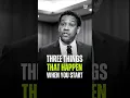 Three Things That Happen When You Start - Denzel Washington #motivation #denzelwashington #shorts