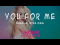 Sigala, Rita Ora - You for Me (1 Hour)