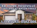 KB Homes Roseville Cortland at Mason Trails 1718 sqft 562 000 Sacramento Real Estate