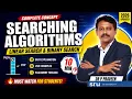 Linear Search vs Binary Search Complete Searching Algorithms Tutorial for Students