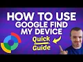 How to USE Google Find My Device Step by Step
