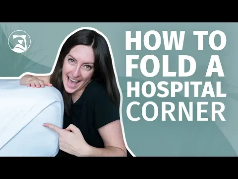 Download MP3 How To Make Hospital Corners on Sheets - Follow Along Here!