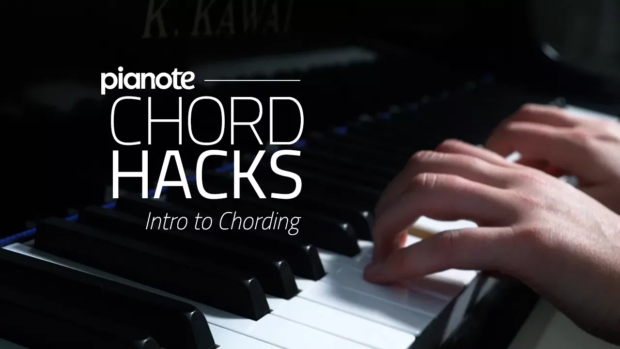 Piano Chord Hacks -  Intro To Chording (Beginner Piano Lesson)