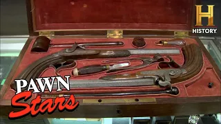 Antique Pistols Worth MUCH MORE Than Expected Season 3 Pawn Stars