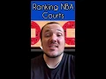 Ranking NBA Courts from Worst to Best