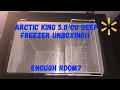 Arctic King 5 0 Cu Chest Freezer Walmart Unboxing