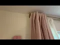 Double Blackout Curtain Rods 72 to 144 Inches HONEST REVIEW MUST WATCH BEFORE BUYING