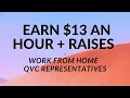 Full time QVC Hires Work From Home Customer Service Specialist 2