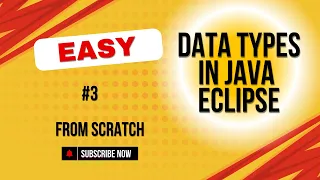 Java Variables and Data Types Java Selenium 2024