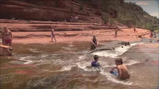 Arizona Oasis Oak Creek Canyon s Slide Rock
