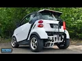 MILKJUG - The World s Scariest Smart Car Turbo Hayabusa Smartcar